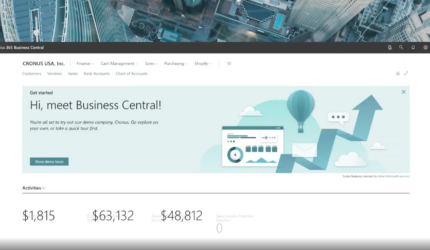 Dynamics 365 Business Central. Fairhall Solutions
