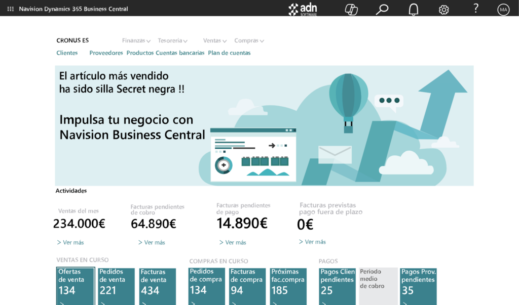Navision para empresas en Cádiz. Fairhall Solutions