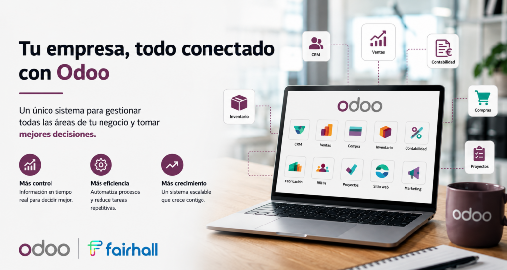 Implantación de Odoo por Fairhall Solutions